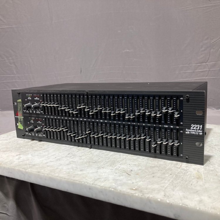 【C】 DBX 2231 ① グラフィックイコライザー ディービーエックス 183222