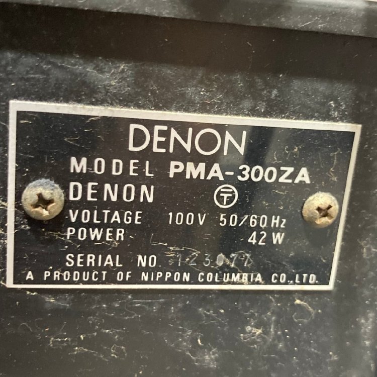 【J】 DENON TU-300Z/PMA-300ZA オーディオセット デノン 191929