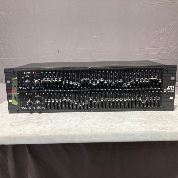 【C】 DBX 2231 ① グラフィックイコライザー ディービーエックス 183222