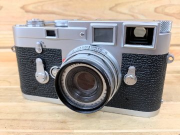 ■ Leica ライカ M3 DBP ELMAR-M 1:2.8/50 レンジファインダー ジャンク 中古
