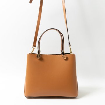 【1円スタート】MARCO BIANCHINI マルコ ビアンキーニ 2WAY ショルダーバッグ ハンドバッグ レザー 本革 ベージュ ゴールド レディース 鞄