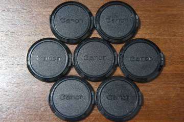 ◆説明必読◆【380円/個】Canon C-52mm New FDレンズ用純正フロントキャップ