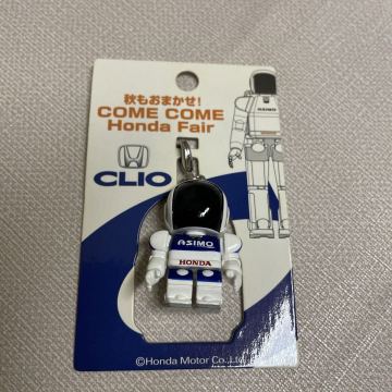 ASIMO オリジナルマスコット　キーホルダーチャーム　ホンダ　バンダイ
