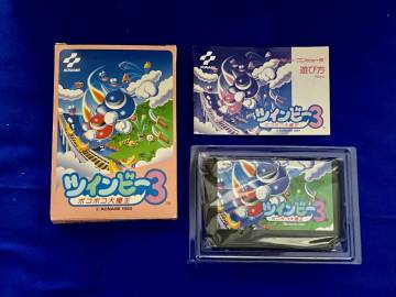 FC 美品　ツインビー3 箱説付き　珍品　レア