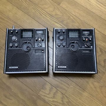 ICF-5800 SONY ソニー スカイセンサー 昭和レトロ 5BAND RECEIVER BCLラジヲ