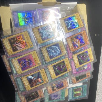 遊戯王 初期 第二期 2期 約650枚 青眼の白龍 ブラックマジシャンガール 真紅眼の黒竜 スーパー以上 引退 まとめ セット ブルーアイズ 