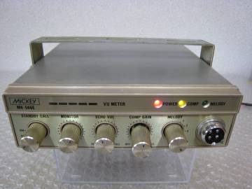 ＣＢ／アマチュア無線／ミッキー　ＭＫ-５６６Ｅ／マイクコンプレッサー＆エコー／ＮＡＳＡピン／現状動作品／ジャンク