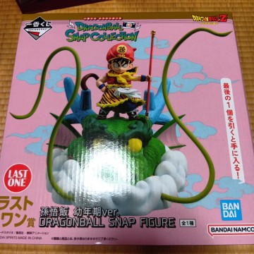 一番くじ ドラゴンボール DRAGONBALL SNAP COLLECTION ラストワン賞 孫悟飯 フィギュア ⑧