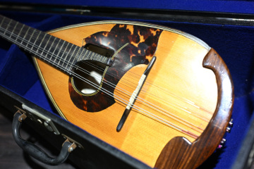 閑古鳥 弦楽器 【 大野 作 / 昭和42年 為書き マンドリン 】 大野繁 / 大野政廣