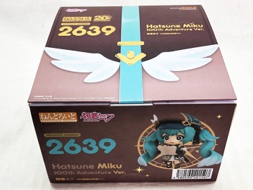 グッドスマイルカンパニー　ねんどろいど　2639　初音ミク 100回目の冒険Ver.　フィギュア　開封品　同梱OK　1円スタート★S