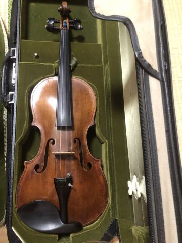 4/4 古いバイオリン ケース付き