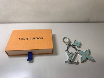【質屋 尾張屋商店 東京】LOUIS VUITTON ルイ・ヴィトン ビジューサックフルールドゥエピ M66776 水色
