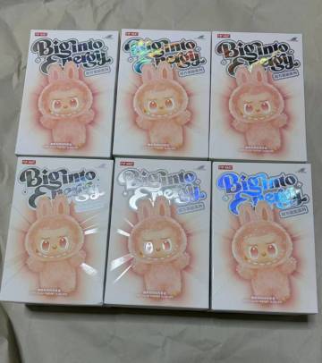 正規品 新品 POP MART THE MONSTERS Big into Energy 6ピース ぬいぐるみ シリーズ LABUBU 3.0 ポップマート ブラインド フィギュア