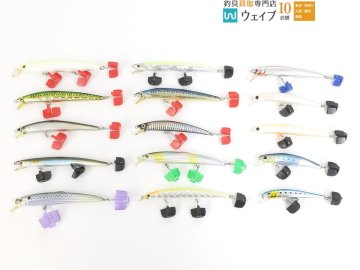 スミス サラナ・スカジットデザイン マッチベイト・マリア プリンセス 他 ダイワ ガイア ザウルス 等 ソルトミノー 計15個中古