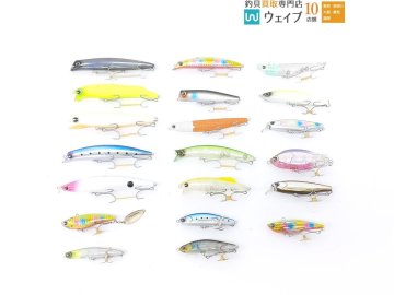 アイマ K太 77 サスペンド ・アイマ ハニートラップ 70S カルトラ 等計20個中古 ソルト ルアー セット