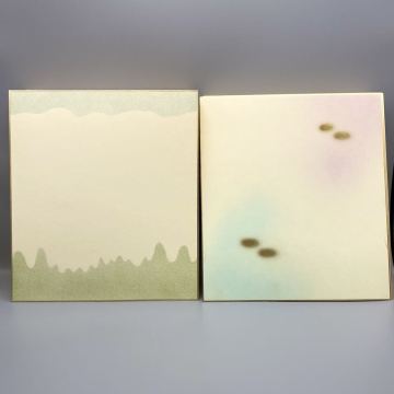 色紙 ⑦ 74枚 御色紙 大色紙 273×242mm 書道 押絵 貼り絵 ちぎり絵 短歌 俳句 手芸 未使用保管品 