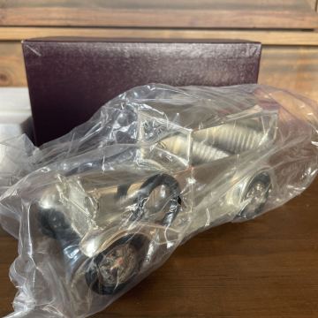 ダットサン　1号車　真鍮製　置物　昭和レトロ　工芸品