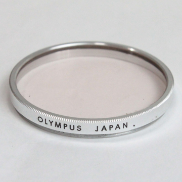 102819 【良品 オリンパス フィルター】 OLYMPUS 43.5ｍｍ SKYLIGHT 1A 銀枠 片ネジ for PEN EE3等