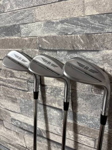 ●試打のみ コース未使用●日本正規品●タイトリスト SM10 50.54.58 3本セット【50-12F.54-12D.58-08M】●ダイナミックゴールS200 保証書付