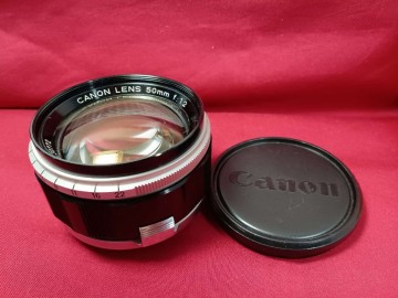 美品 キヤノン Canon 50mm F1.2 ライカ L39マウント