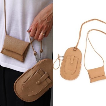 【送料無料】美品*ADD CULUMN｜スマホポーチ＆コインケース スマホショルダー バッグ （アドカラム）