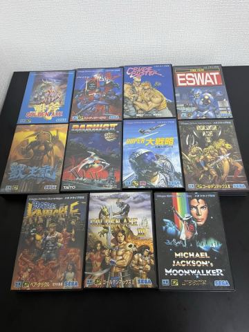 【ジャンク扱い・まとめ売り】メガドライブ ソフト 11本セット ソフト SEGA セガ メガドライブ専用