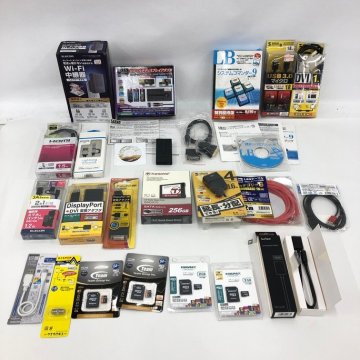 Wi-Fi中継器/USBケーブル/変換アダプタ 他 パソコン周辺機器 おまとめ【DKAN6063】