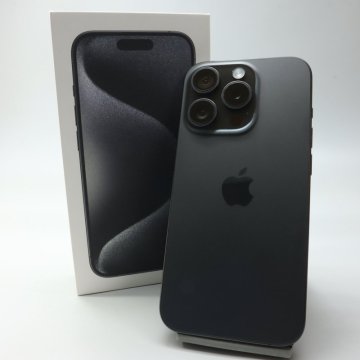 Apple iPhone15 Pro 256GB ブラックチタニウム A3101 MTUC3J/A バッテリ85% ■SIMフリー★Joshin8989【1円開始・送料無料】
