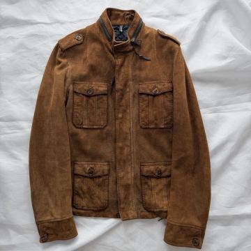 05AW Dior Homme M65 スエード ジャケット 44 ブルゾン XS エディスリマン