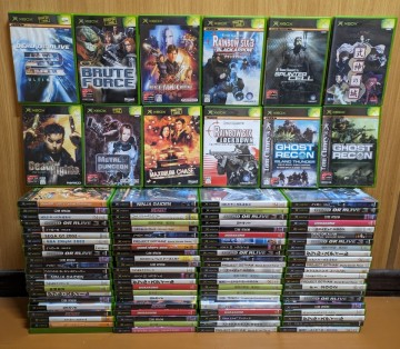 【ジャンク】【1円スタート】XBOX / エックスボックス ゲームソフト 大量 約100本まとめ売り 【A783】