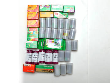 未使用品 FUJIFILM KODAK SUPERIA GOLD X-TRA 業務用 など 期限切れフィルム まとめて