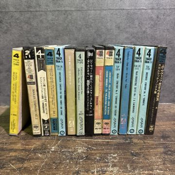 S-77◆4トラ◆クラシック オープンリールテープ 15本まとめて 15巻 7インチ バッハ ビバルディ マーラー 白鳥の湖他 RED SEALなど LONDON