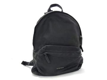1円 ■美品■ GIVENCHY ジバンシィ レザー リュックサック バックパック デイパック レディース メンズ ブラック系 FU8392