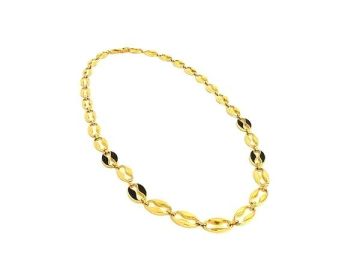 1円 ■美品■ GIVENCHY ジバンシィ ヴィンテージ ネックレス ペンダンド アクセサリー レディース メンズ ゴールド系&times;ブラック系 FU8305