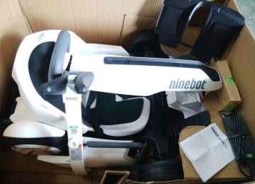 ◆☆X4 ジャンク!NiNEBOT GO KART KIT ゴーカート NINEBOT S-Pro セグウェイ/セグウェイ動作OK ナインボット ミニ 充電器 引取歓迎 