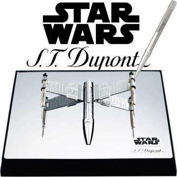 【定価10万→1円】公式スターウォーズ＆S.T.デュポン限定コラボ【高級オブジェ型ペン】入手不可能な幻のお宝 Xウィング・スターファイター