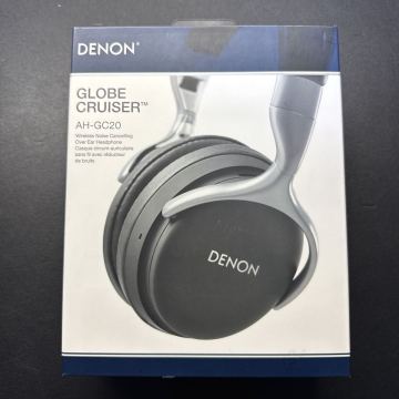 【ほぼ未使用】DENON ワイヤレス ヘッドホン AH-GC20 ノイズキャンセリング デノン ブラック オーバーイヤー BOSE JBL SONY marantz 