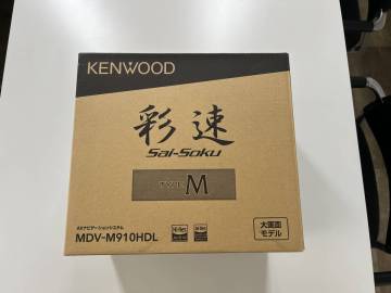 ■KENWOOD ナビ/ＴＶ・型番ＭＤＶ－Ｍ９１０ＨＤＬ・彩速９インチ■　シリアル：070S0159