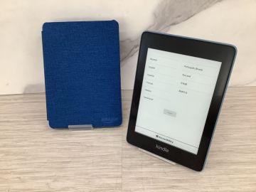 ●営TN640-60 【初期化済み】 Kindle キンドル Paperwhite ペーパーホワイト 第10世代 32GB 2018年製 電子書籍リーダー ケース付き /h