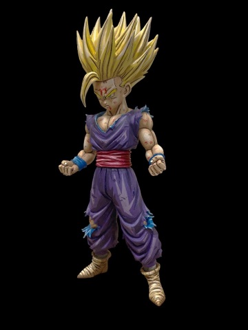 MSP 超サイヤ人2　孫悟飯　フィギュア　リペイント