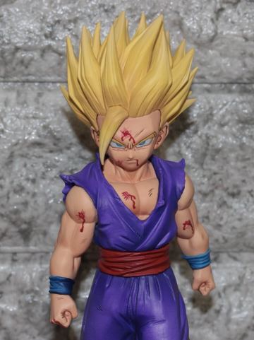ドラゴンボール フィギュア リペイント 超サイヤ人 孫悟飯 出陣 Dragon Ball 一番くじ MSP SMSP HG DG 孫悟空 ベジータ