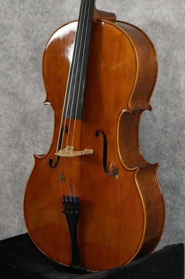 【C】詳細不明 チェロ 弦楽器 ケース/弓 付属 3153381
