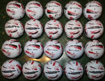ロストボール　テーラーメイド　スピードソフトインク　レッド　20個