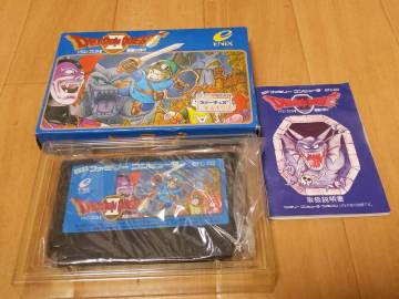 FC ファミコン ソフト ドラゴンクエストⅡ 悪霊の神々 箱 説明書付き