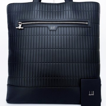 1円■未使用級■幻の逸品■型崩れ無し■現行■コレクションライン dunhill ダンヒル キルティング トートバッグ ビジネス メンズ レザー