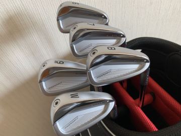 超美品 5本セット★PING BLUE PRINT S アイアン(#6～#9・W)★N.S.PRO MODUS3 TOUR 105(S)