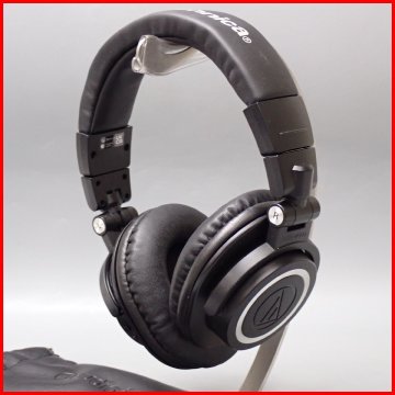 ★1円 audio-technica/オーディオテクニカ ワイヤレスヘッドホン ATH-M50xBT2/密閉ダイナミック型/Bluetooth/ポーチ付き&2123200264
