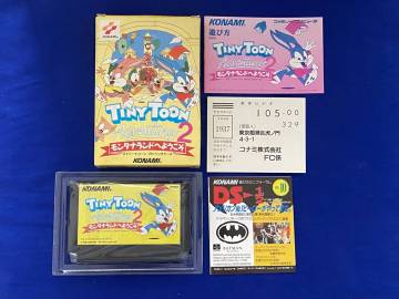 FC 美品　タイニートゥーンアドベンチャーズ2 箱説付き　珍品　レア