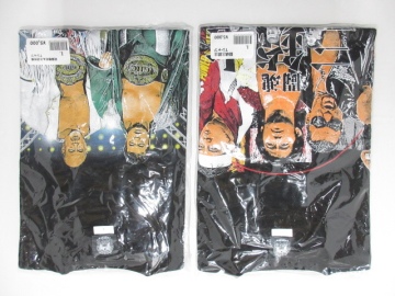 k72107-oe [送料650円] 未開封◎闘魂三銃士Tシャツ サイズL 武藤敬司＆三沢三晴Tシャツ サイズL 2点セット 未使用 [115-251221]