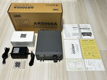 【奇跡の未使用品】★超貴重★元箱あり! AOR AR5000A +3 広帯域受信機 レシーバー 航空無線 エアーバンド アマチュア無線 短波 BCL